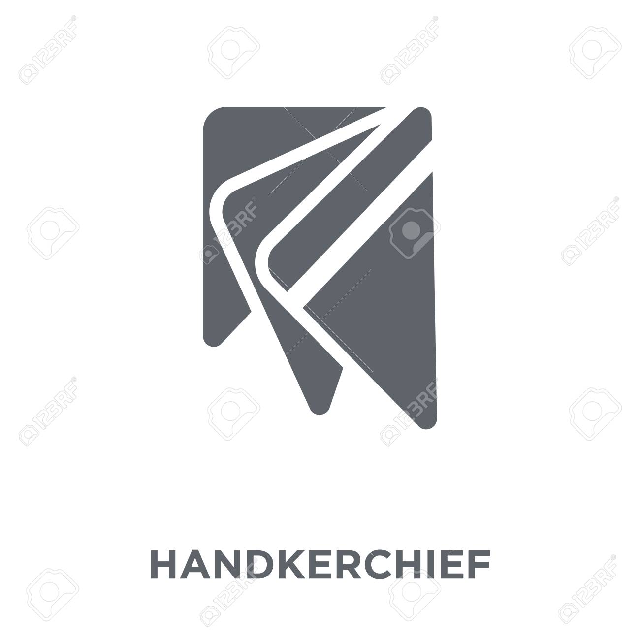Handkerchief Icon Design Concept From Collection