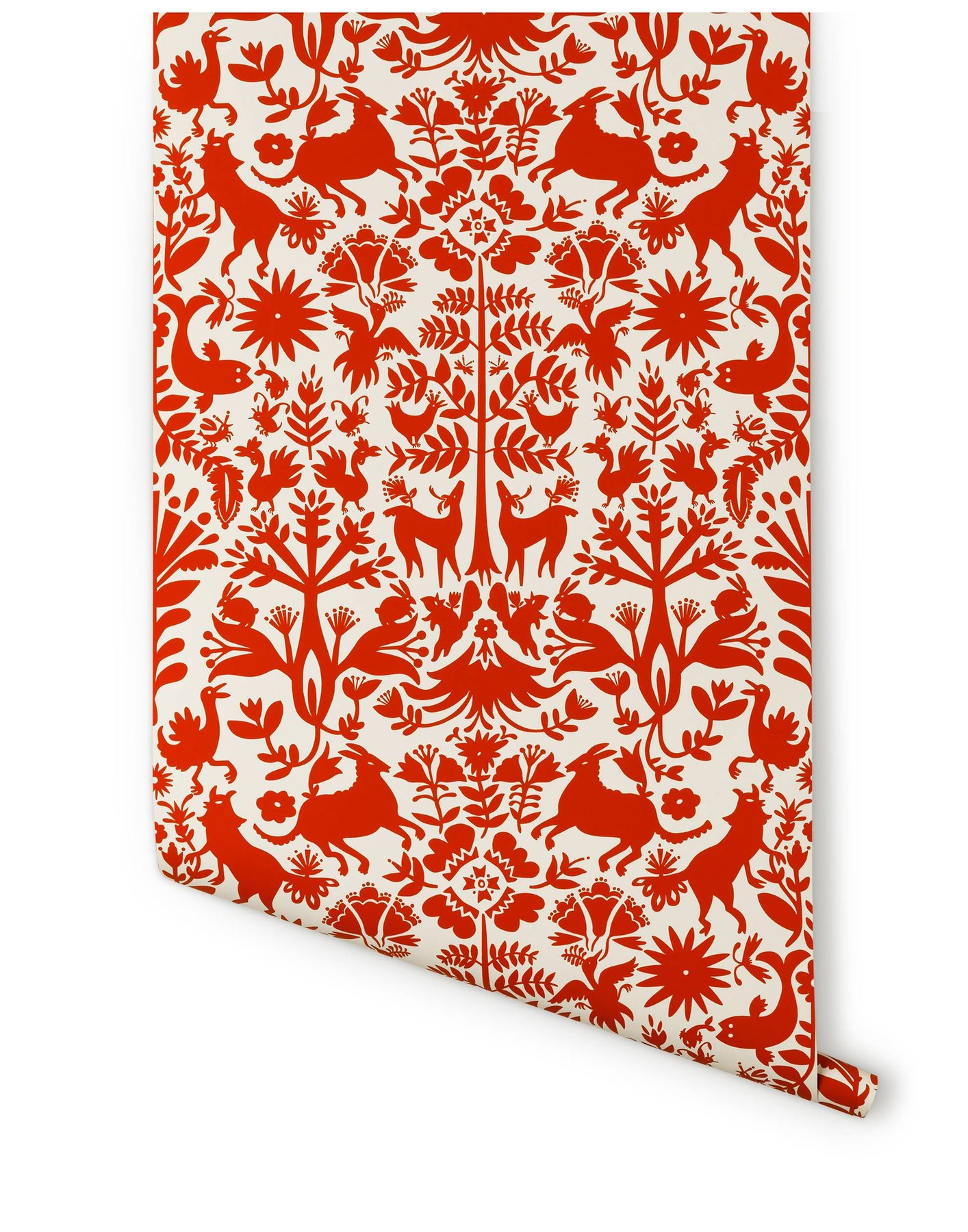 Otomi Red Wallpaper Hygge West