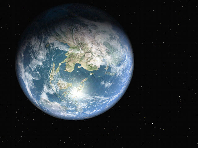 Earth From Space Desktop Background