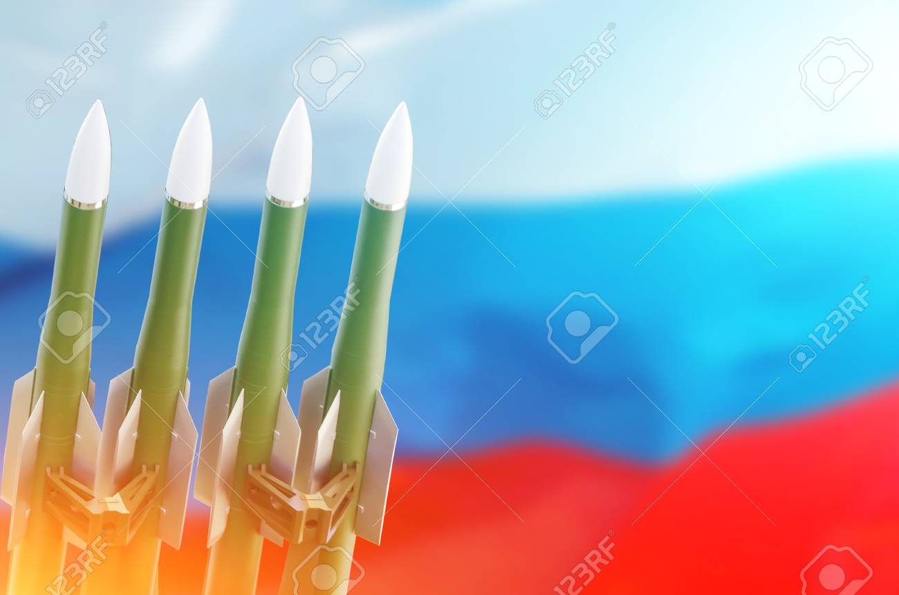 Rockets Background Russian Federation Of Russia Flag Treaty