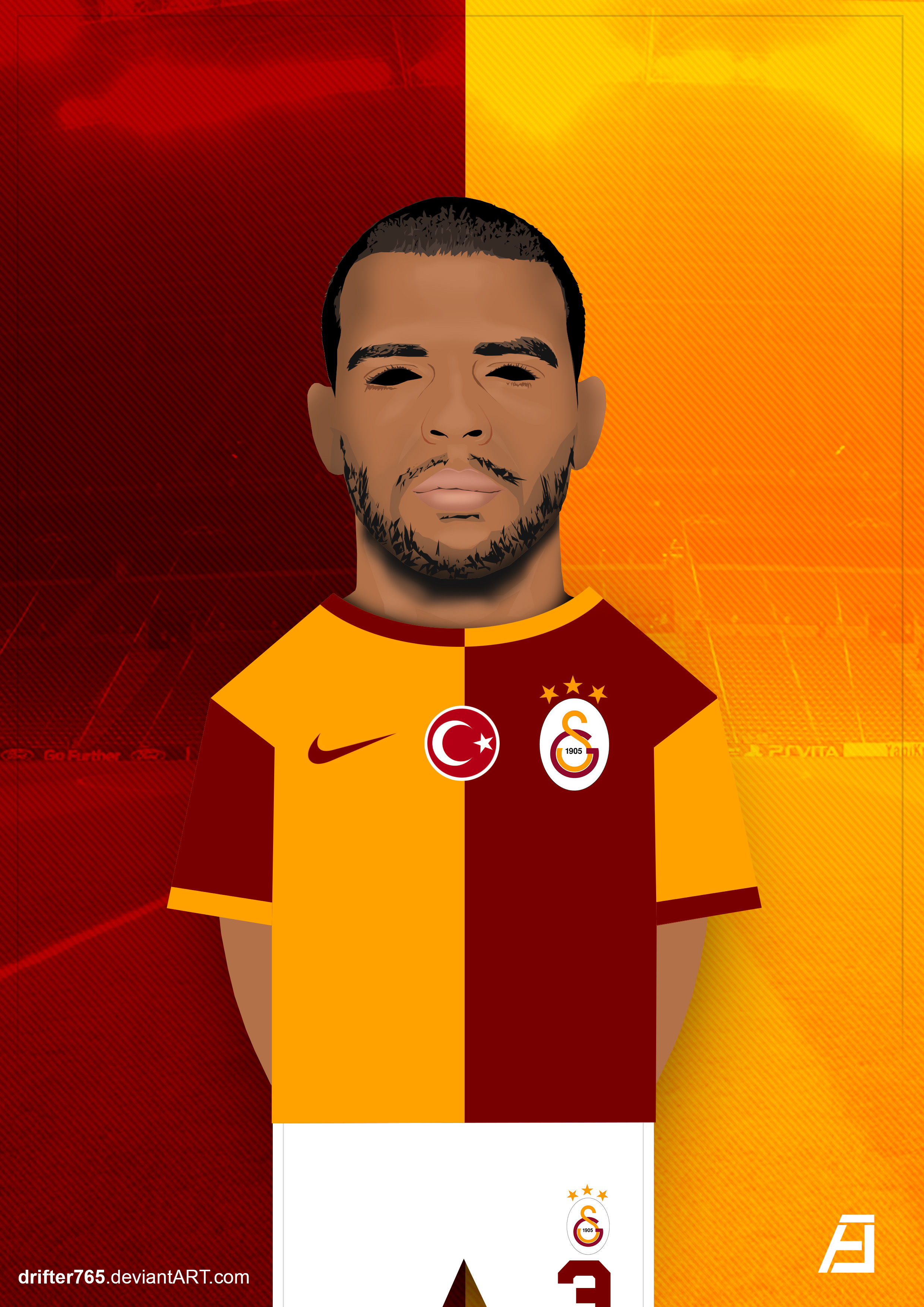 Felipe Melo By Drifter765 Customization Wallpaper Vector