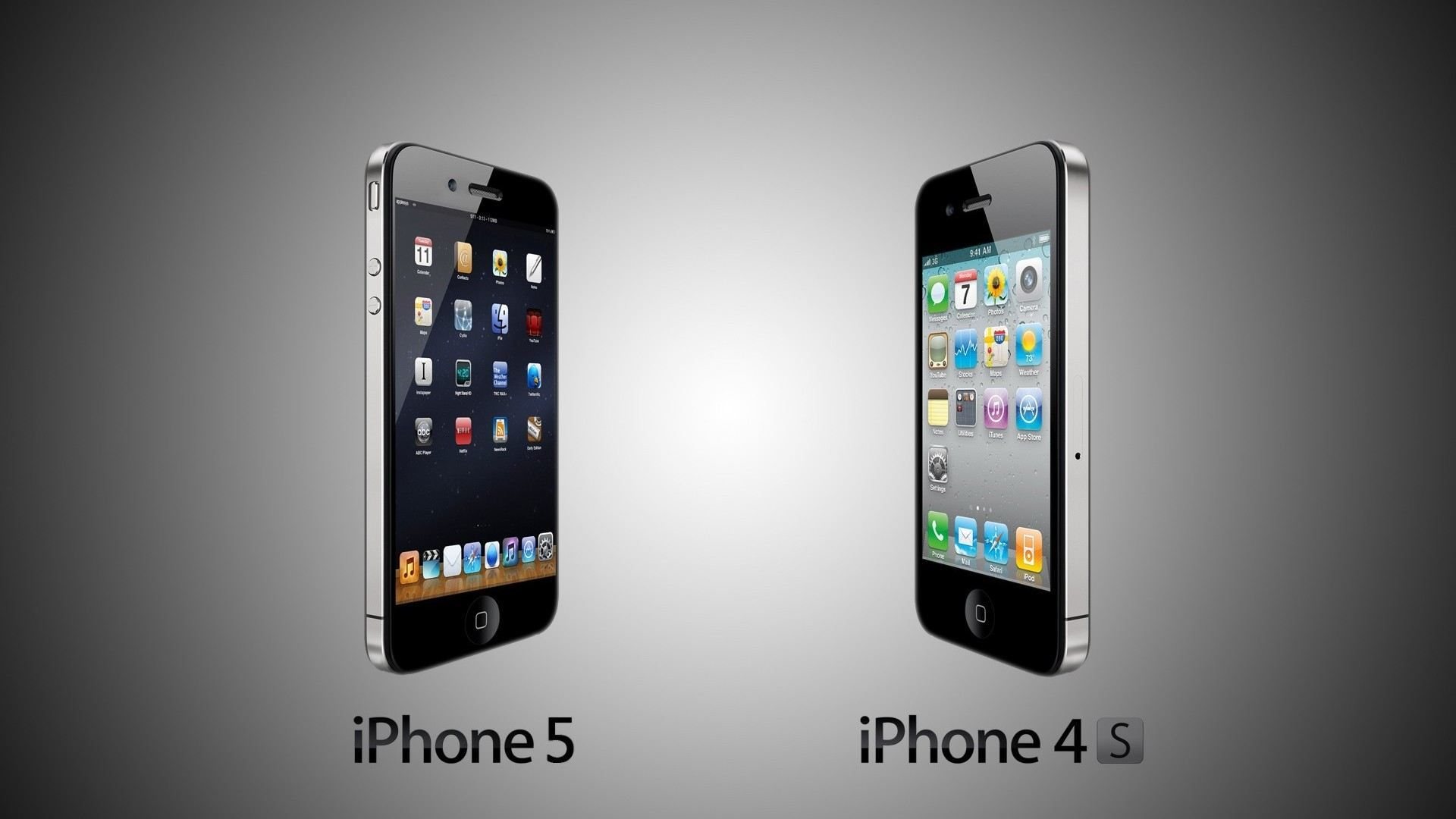 iPhone vs iPhone 4S High Definition Wallpapers HD wallpapers