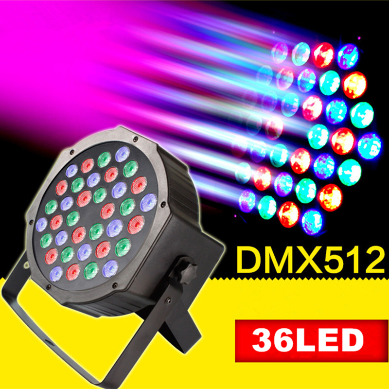 Dmx512 Led Par Lights 36leds Rgb Stage Light Background