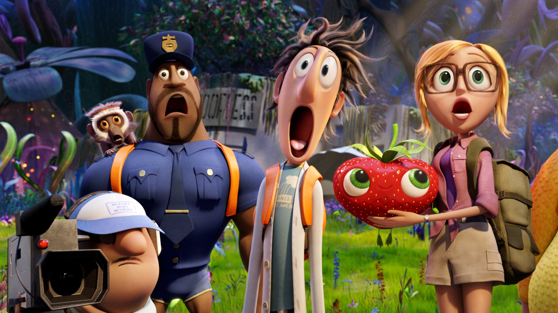 Cloudy With A Chance Of Meatballs HD Wallpaper Background