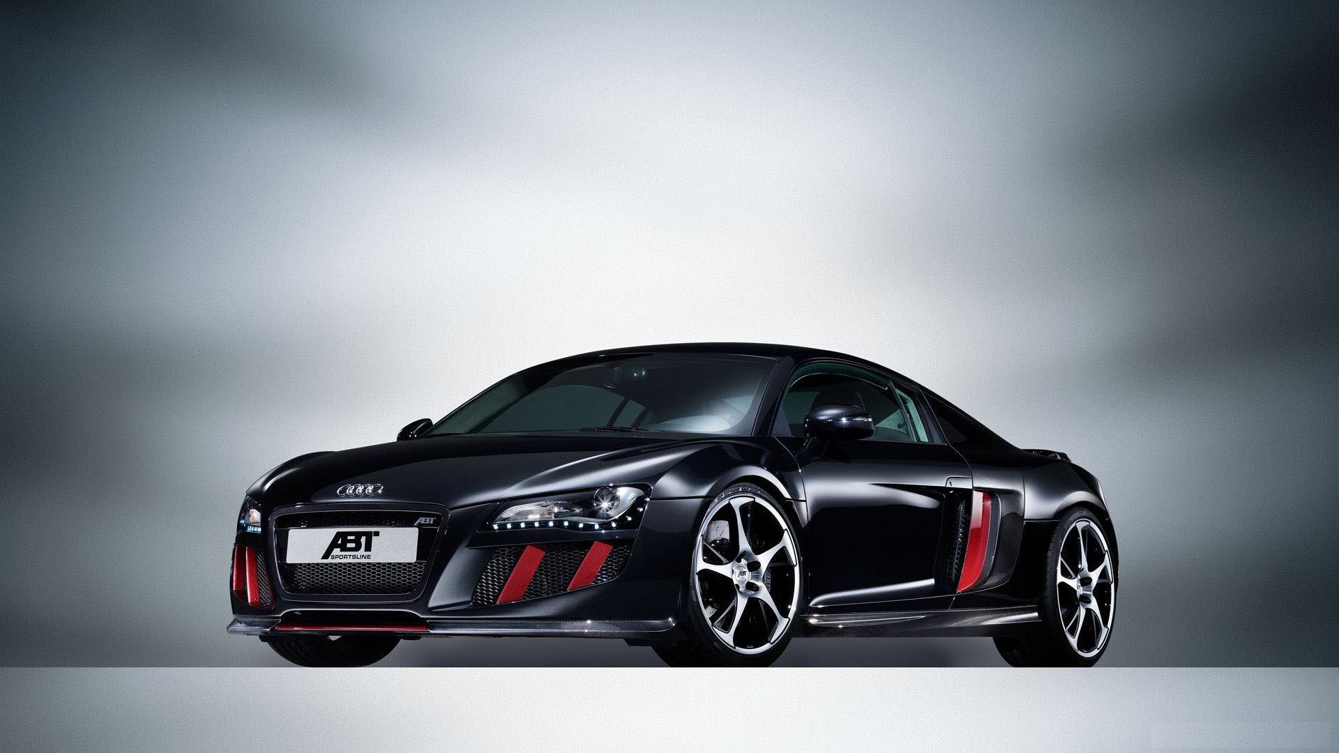 Audi R8 Abt Black Car Wallpaper 1080p Free HD Resolutions Car