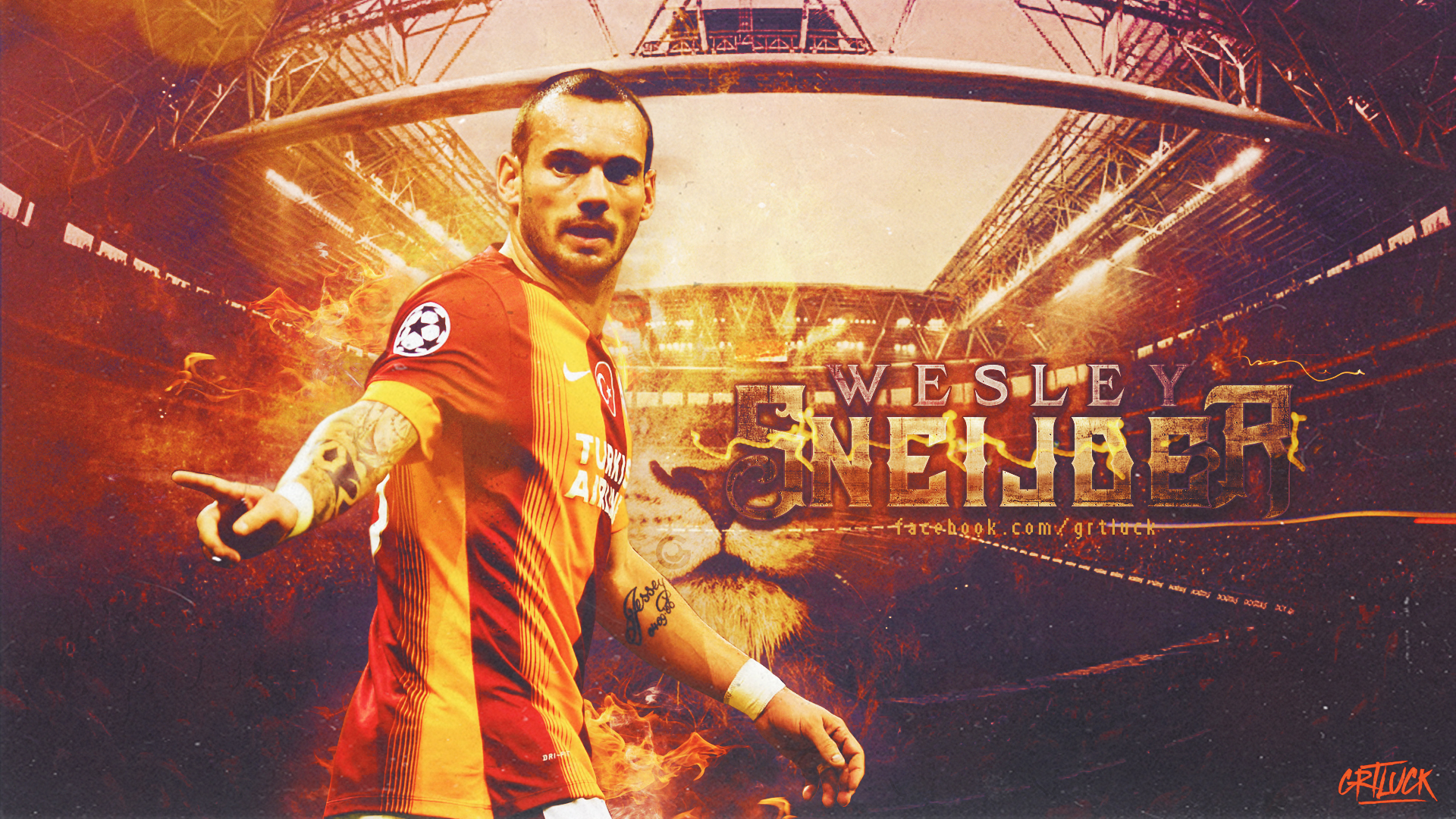 Wesley Sneijder Wallpaper Galatasaray By Grtluck On