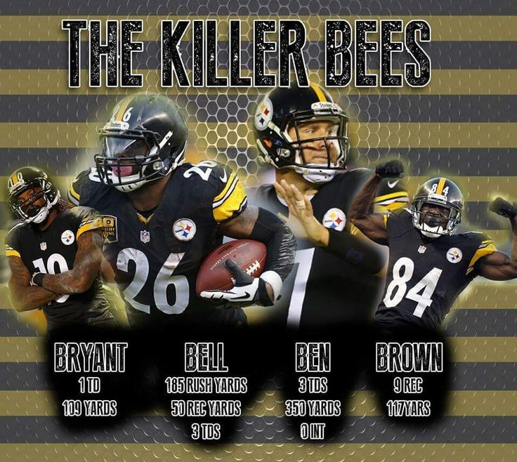 Killer Bees Bryant Bell Ben Brown Pittsburgh