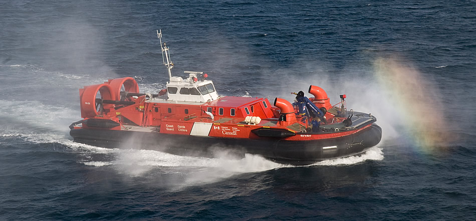 Photo Canadian Coast Guard Hovercraft