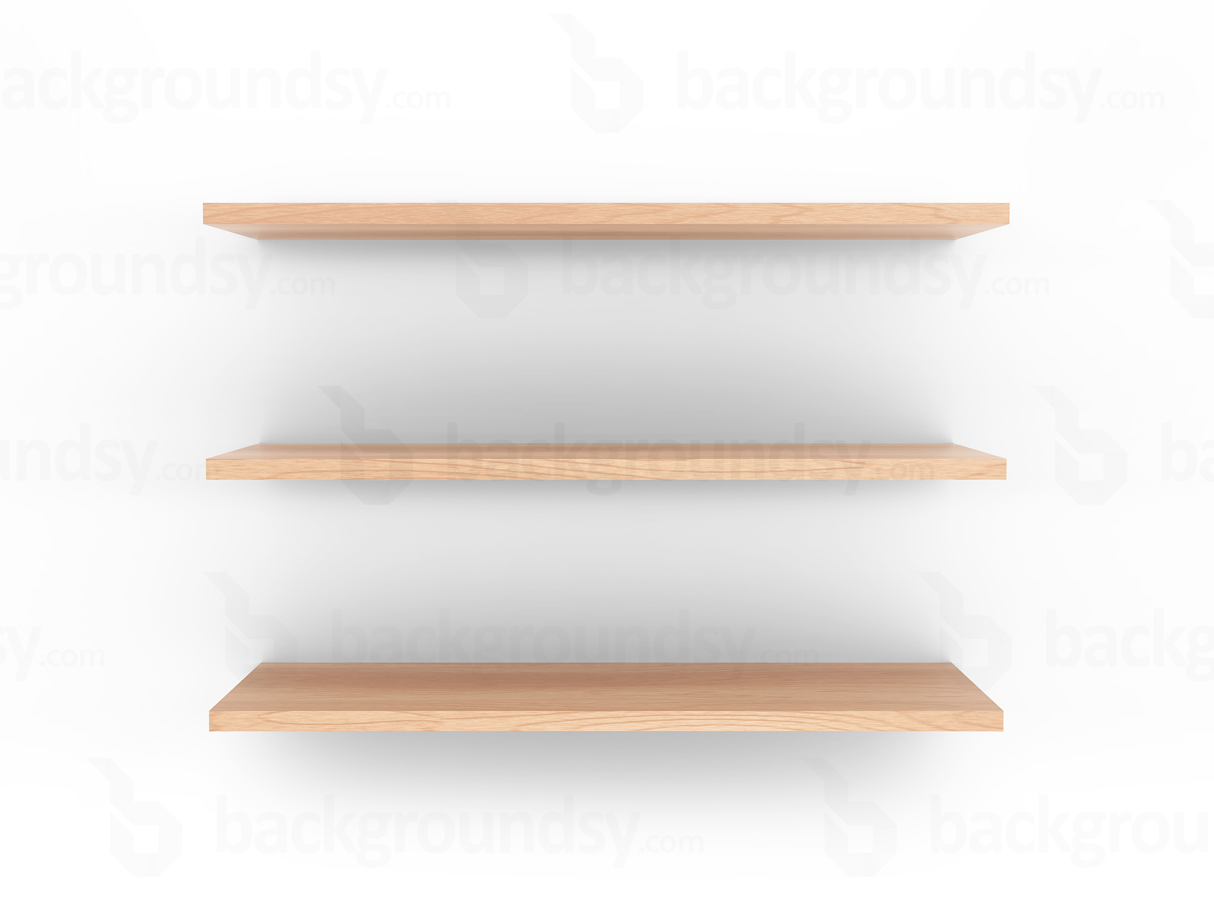 Empty Wooden Shelf Backgroundy