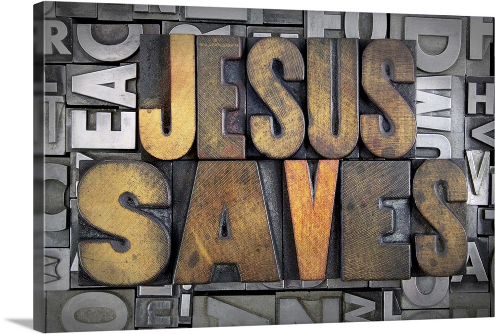 Jesus Christ Saves Wallpaper