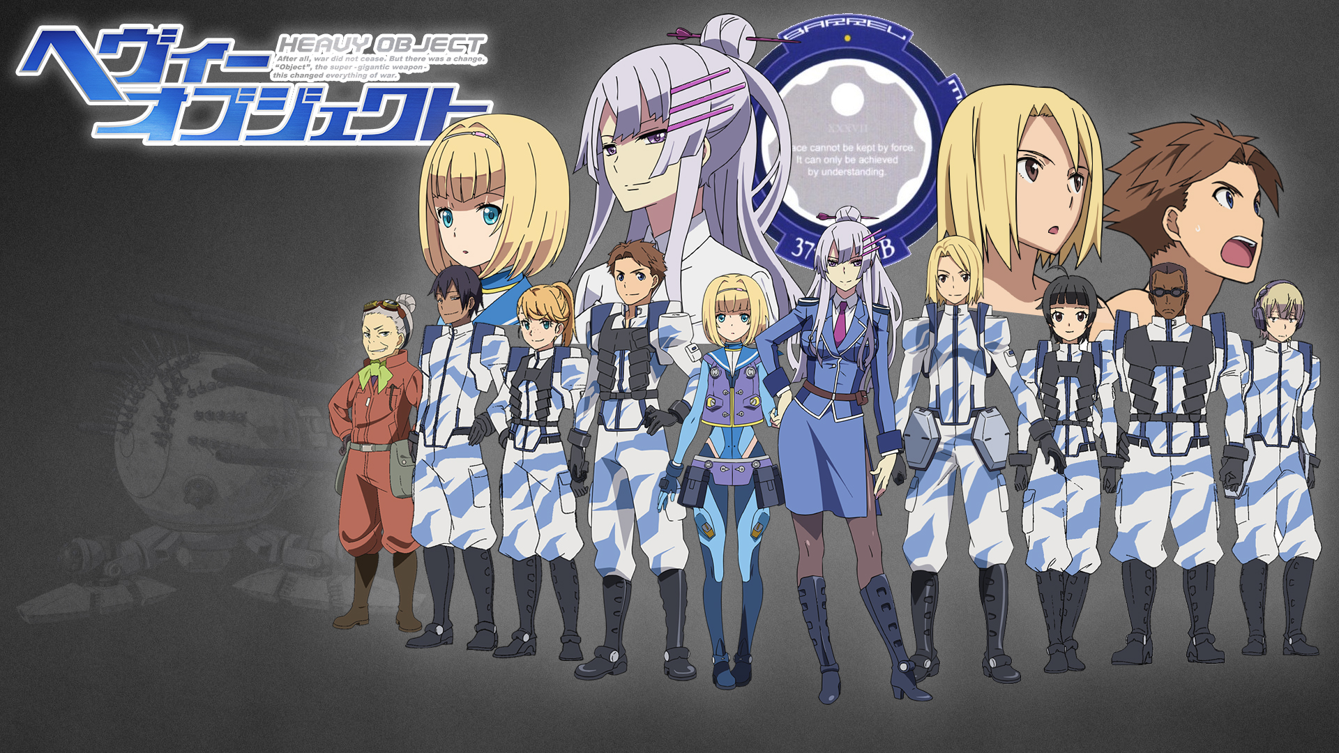 Heavy Object   37th CMB   Wallpaper by Moresense on
