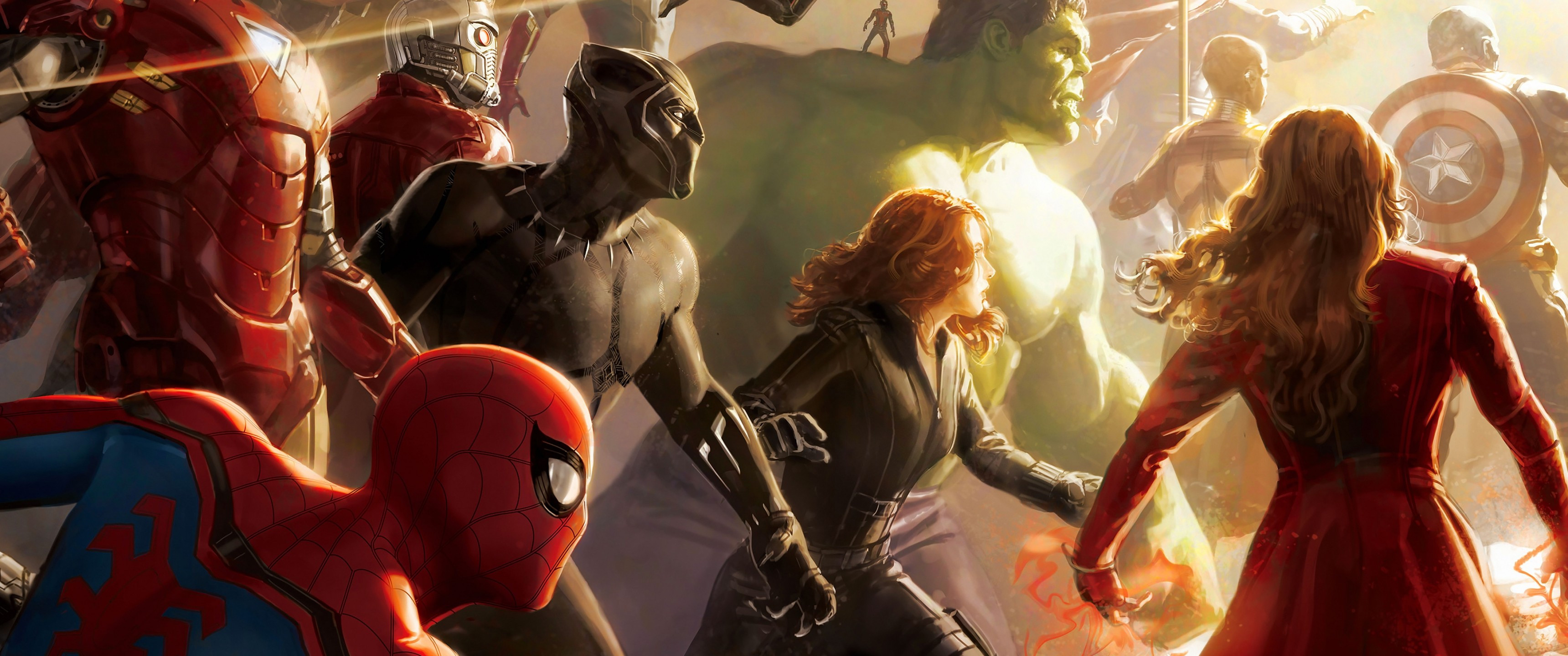 Avengers Infinity War Digital Art Wallpaper