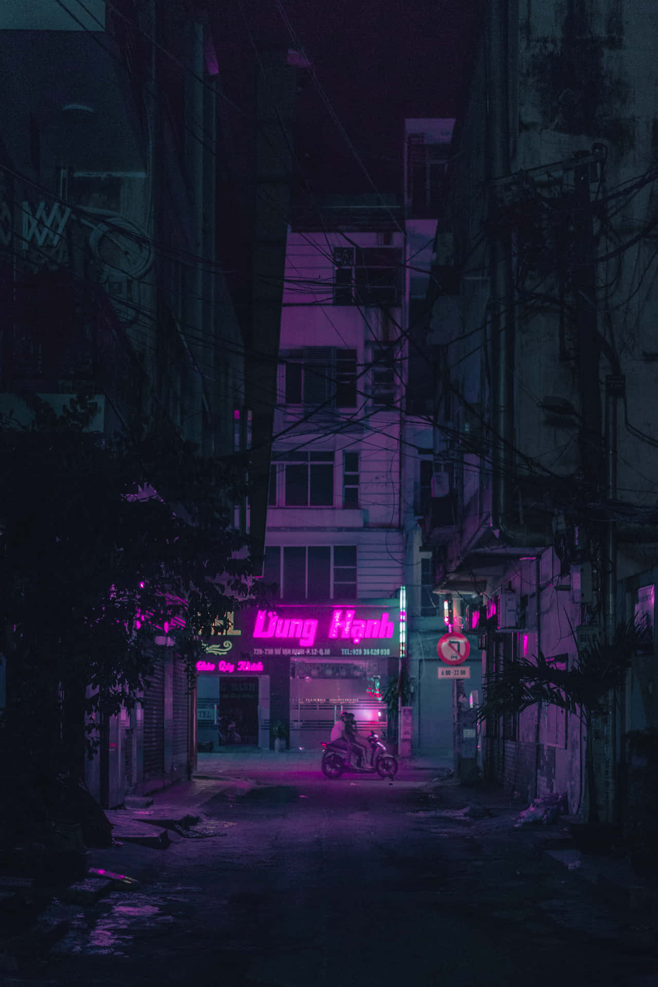 Purple Japanese Wallpaper