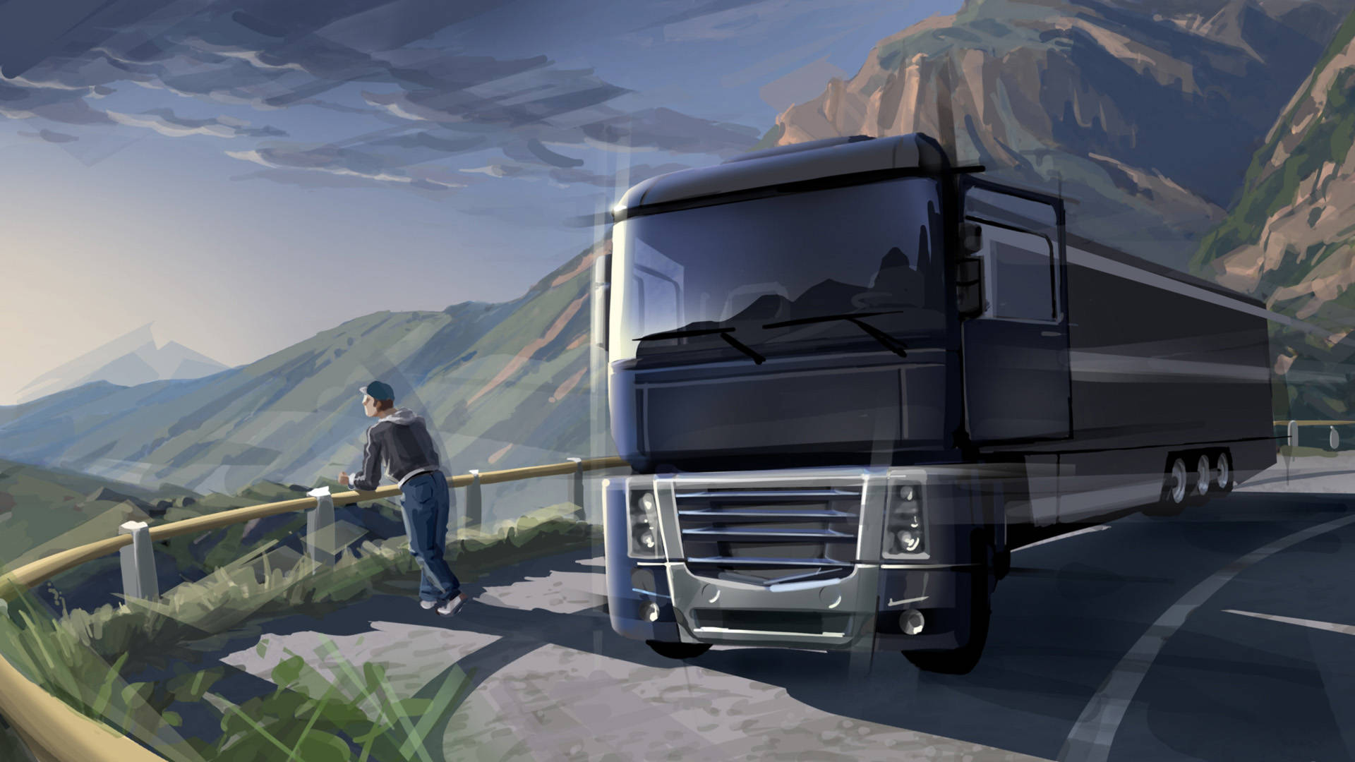 American Truck Simulator Wallpaper