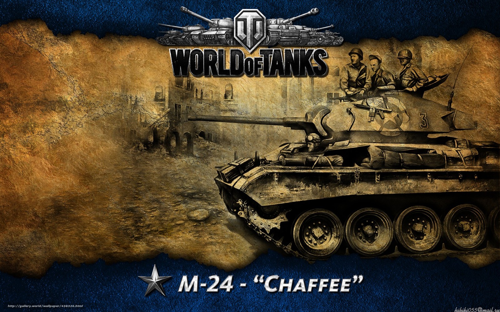 wallpaper world of tanks Chaffee Light Tank free desktop wallpaper