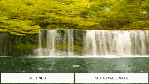 Rain Live Wallpaper With Sound Screenshot 7