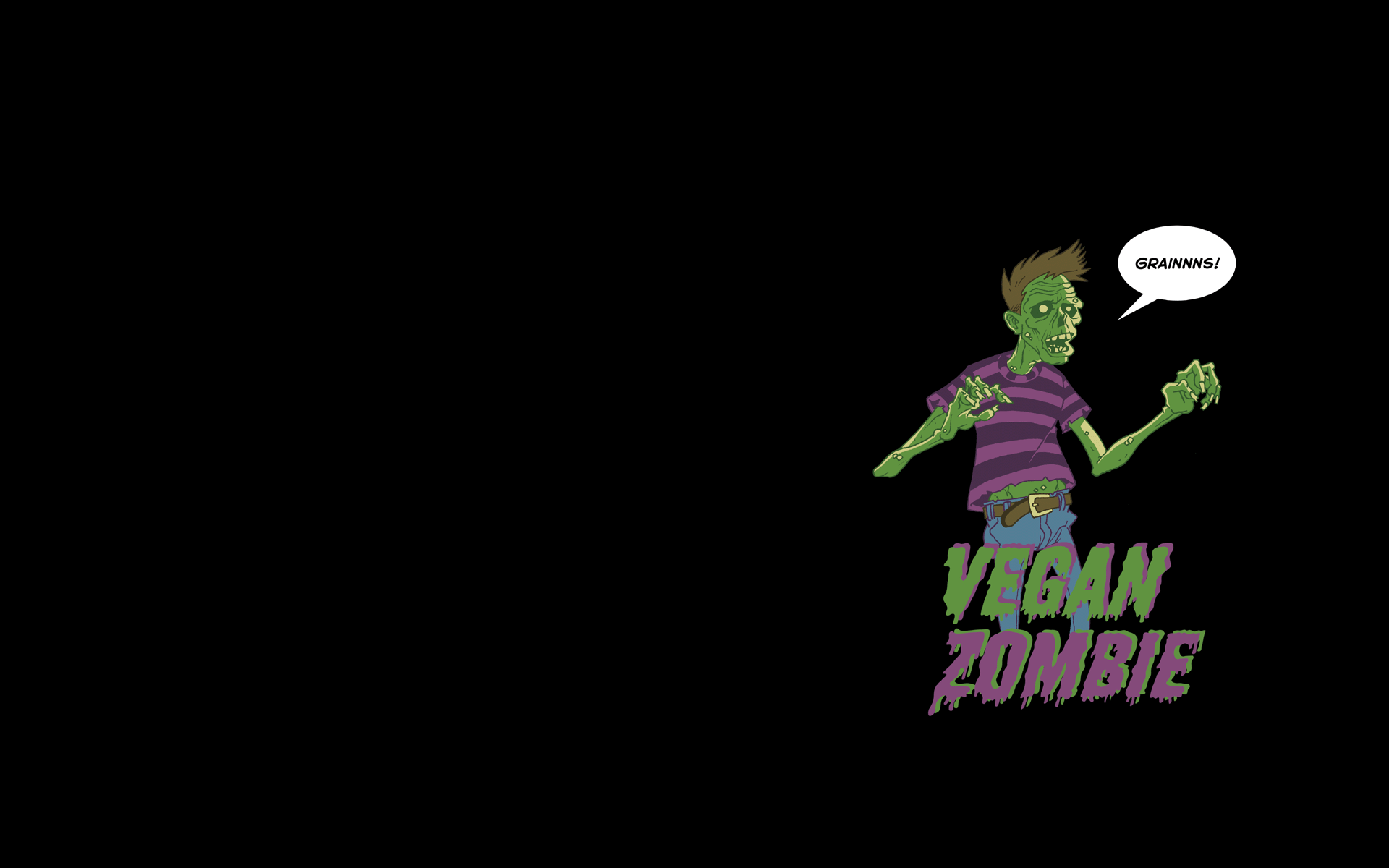 Zombie Puter Wallpaper Desktop Background