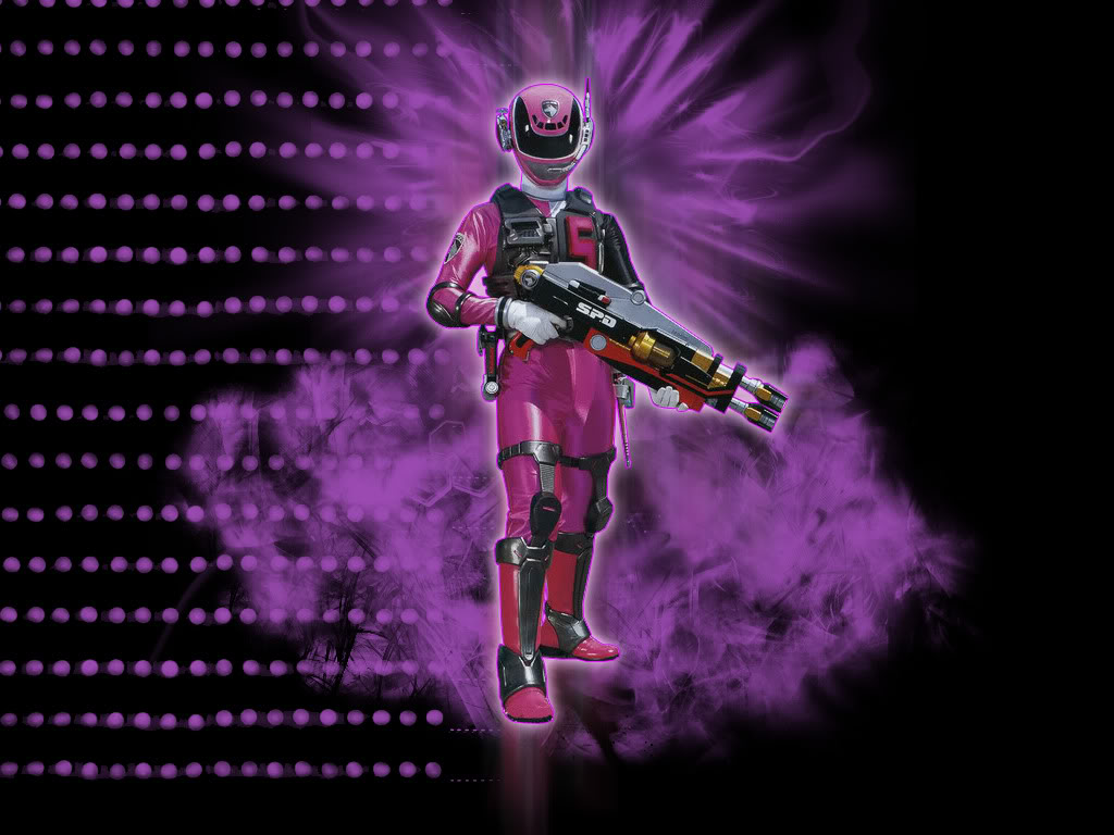 Spd Pink Swat Mode The Power Ranger Wallpaper