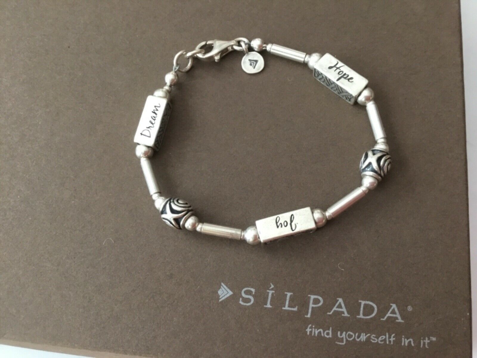 Silpada Sterling Silver Hope Joy Dream And Similar Items