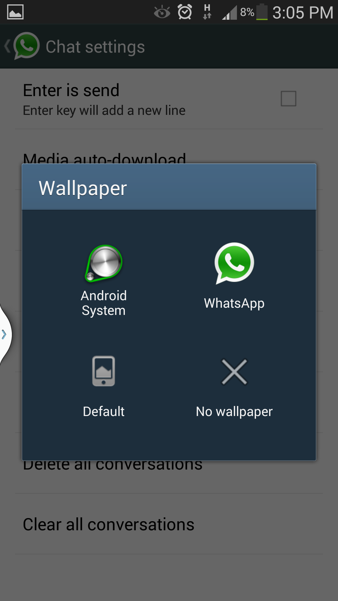 How To Change Chat Wallpaper On Whatsapp Web