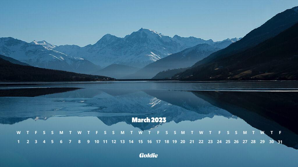 March Calendar Wallpaper Desktop Mobile