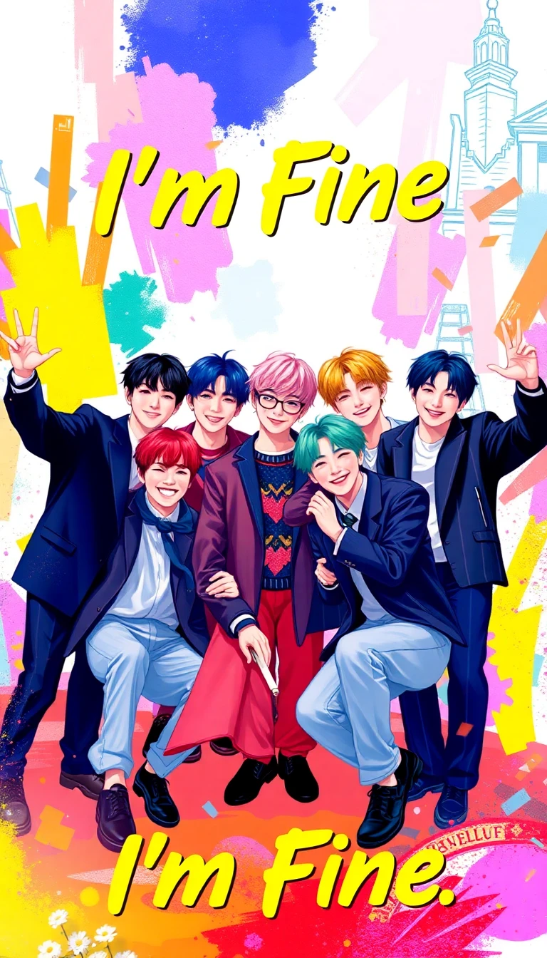 Bts I M Fine Wallpaper