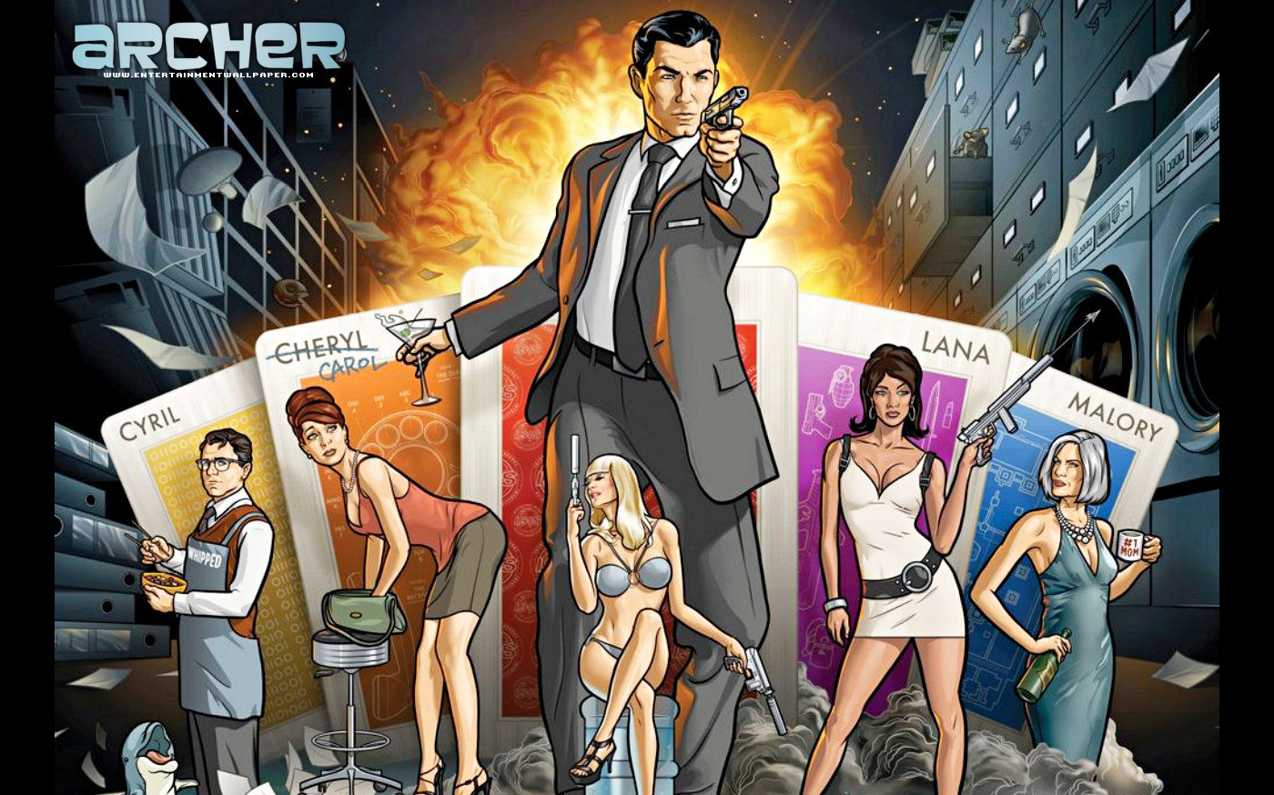 Wallpaper Wednesday Let S Spice Up Hump Day With Some More Archer