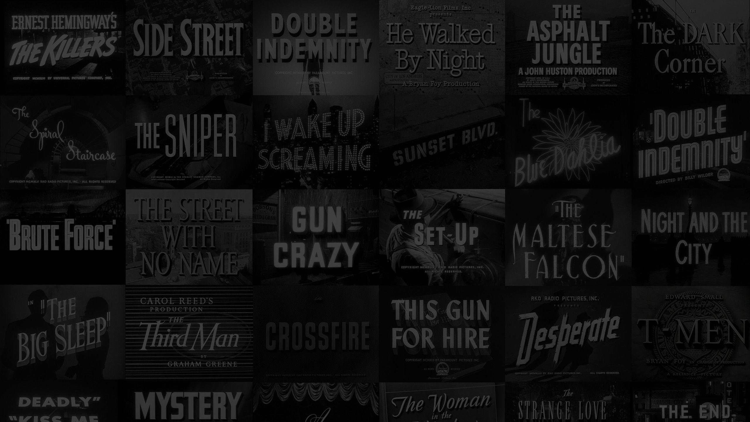 Film Noir Wallpapers