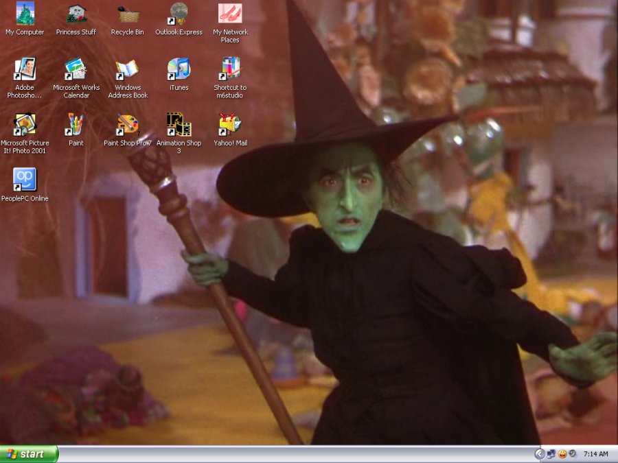 Wizard Of Oz Desktop Theme By Princessmelissa83