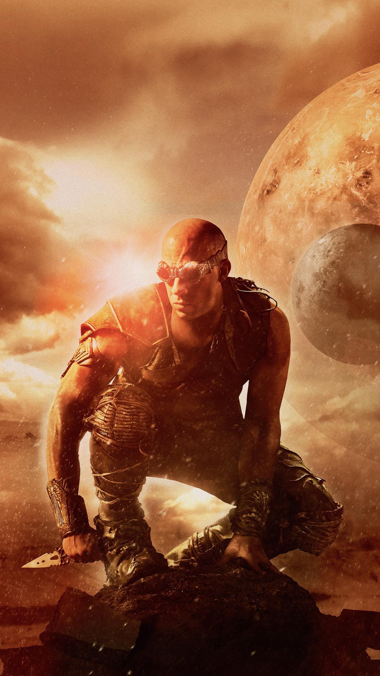 Riddick Phone Wallpaper In Vin Diesel HD