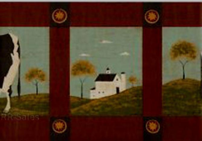 Free Folk Art Country Barn House Warren Kimble Free Folk Art Country Barn House Warren Kimble