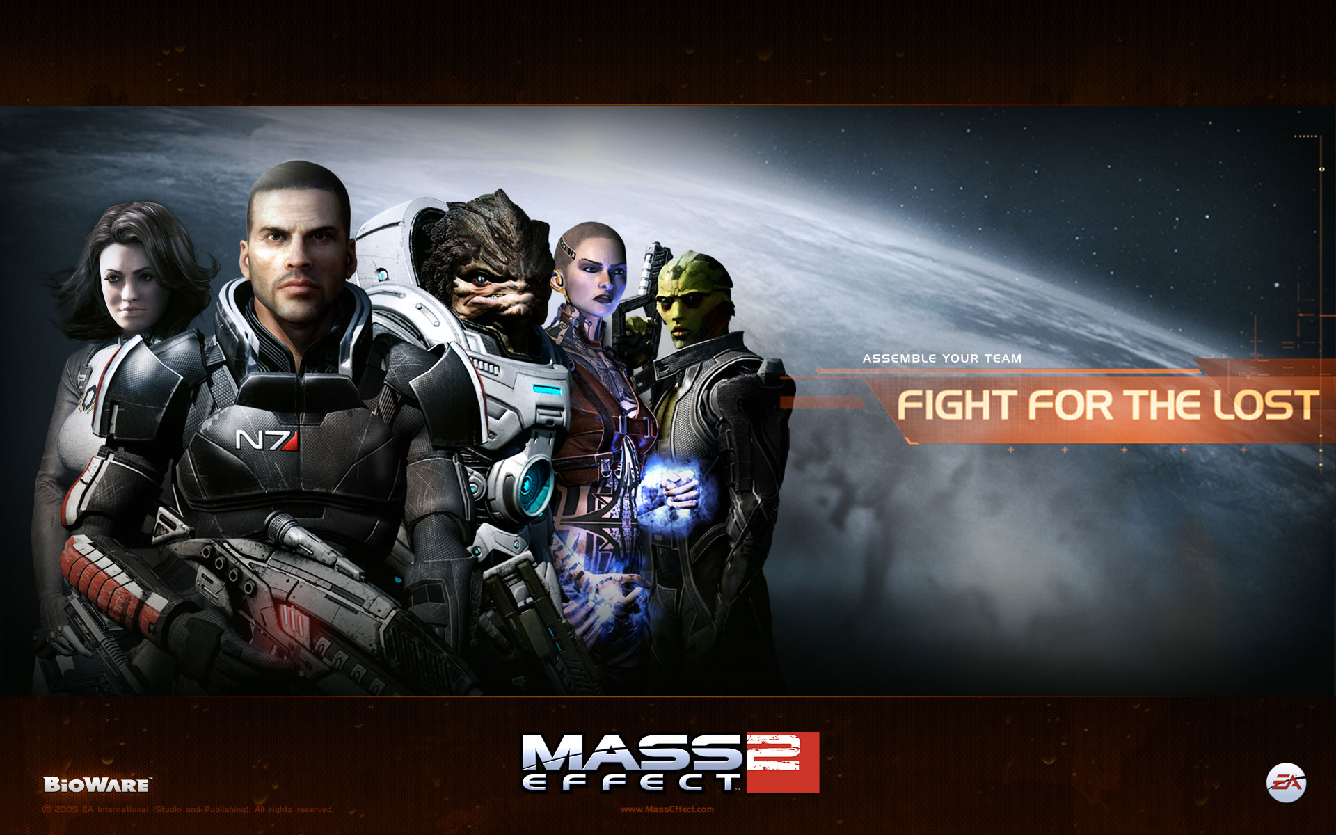 Mass Effect Widescreen Wallpaper HD