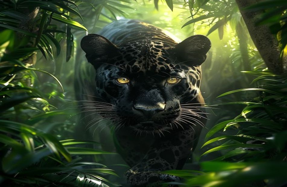 Black Jaguar Wallpaper