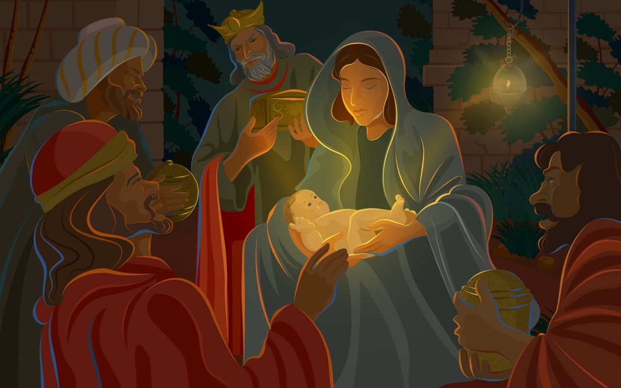 Jesus And Christmas Baby King Wallpaper Christian