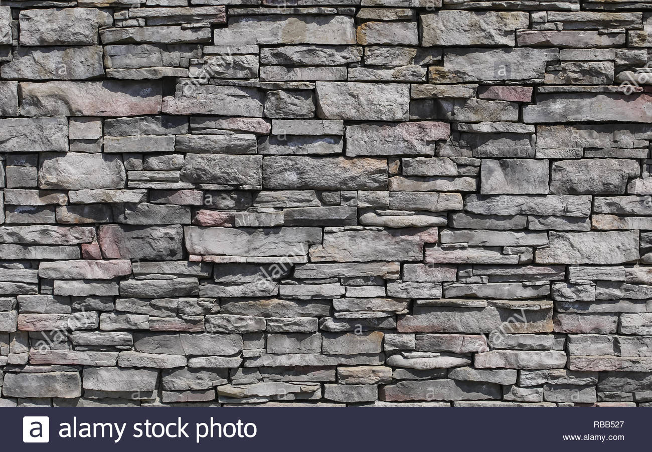 Decorative pattern of stone wall surface Stone background texture