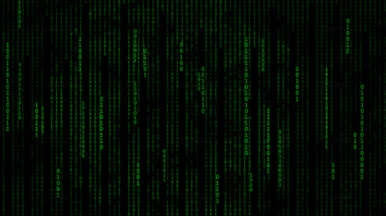 Matrix Binary Code Binary code background