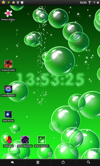Bubbles Live Wallpaper For Android