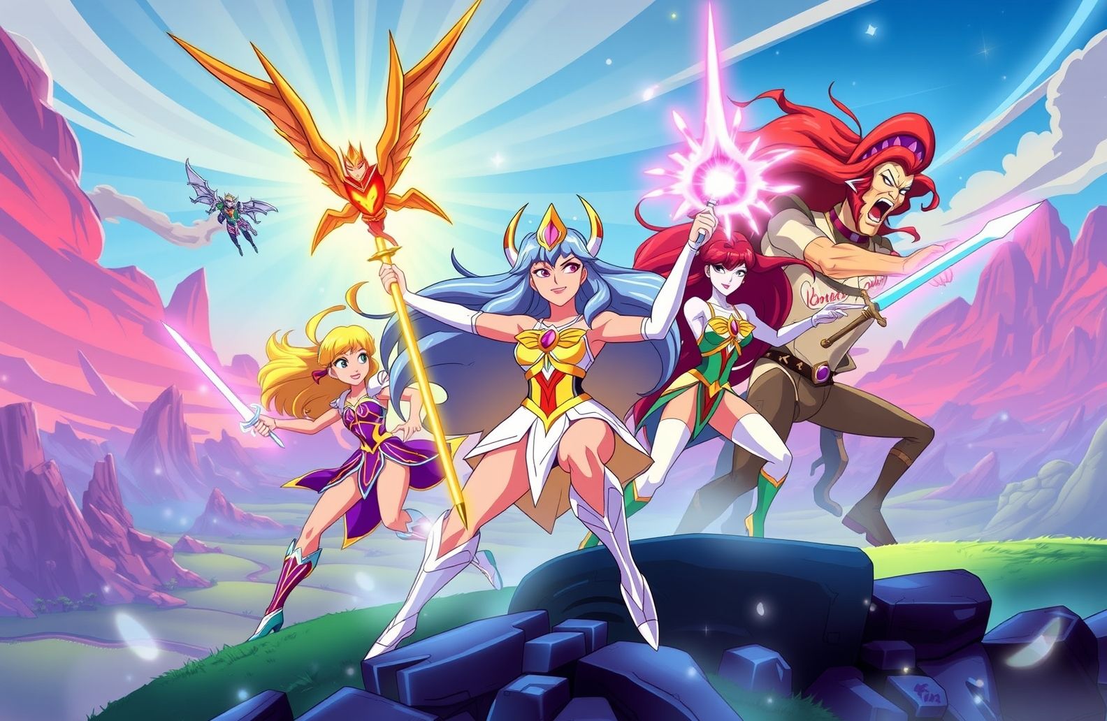 She Ra And The Princesses Of Power Wallpaper