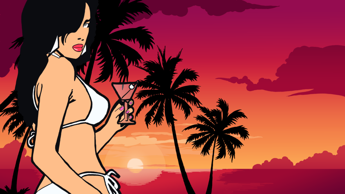 Gta Vice City Girl Wallpaper By Tdeleeuw