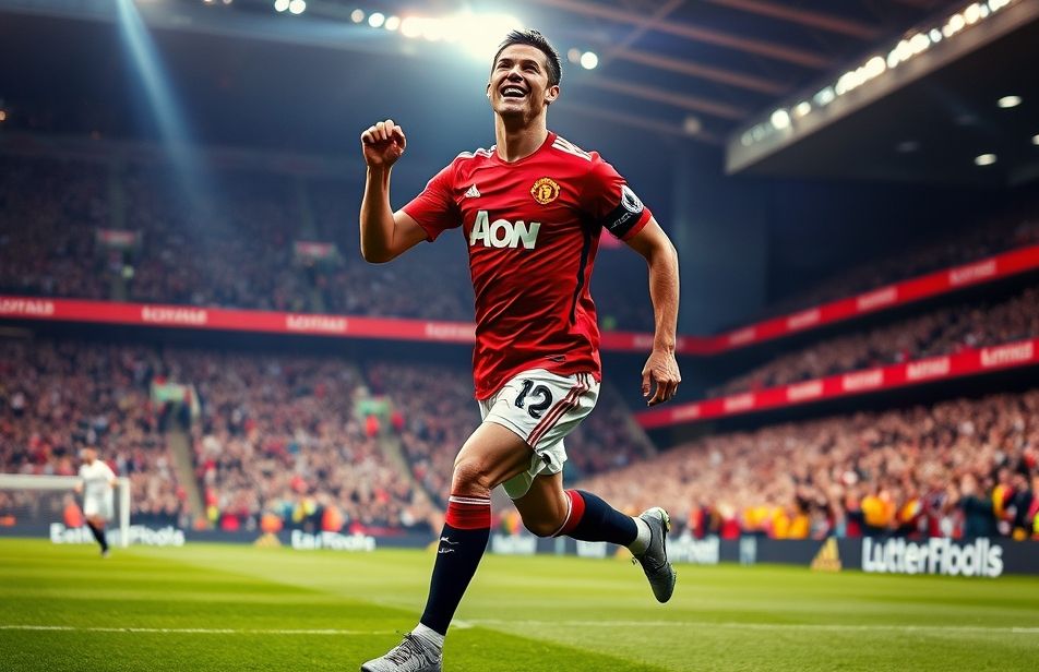 Cristiano Ronaldo Manchester United Wallpaper