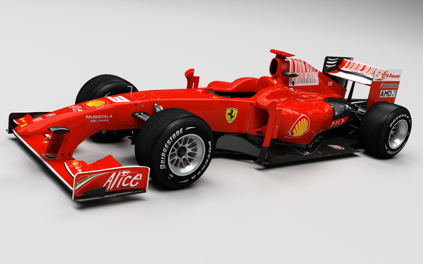 Ferrari F1 Race Car Wallpaper HD