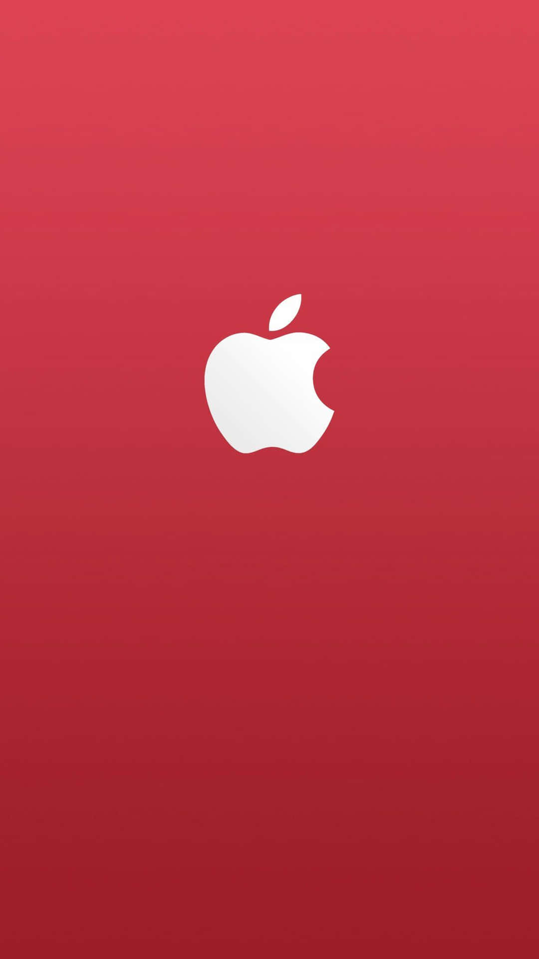 White Logo On Red Amazing Apple HD iPhone Wallpaper