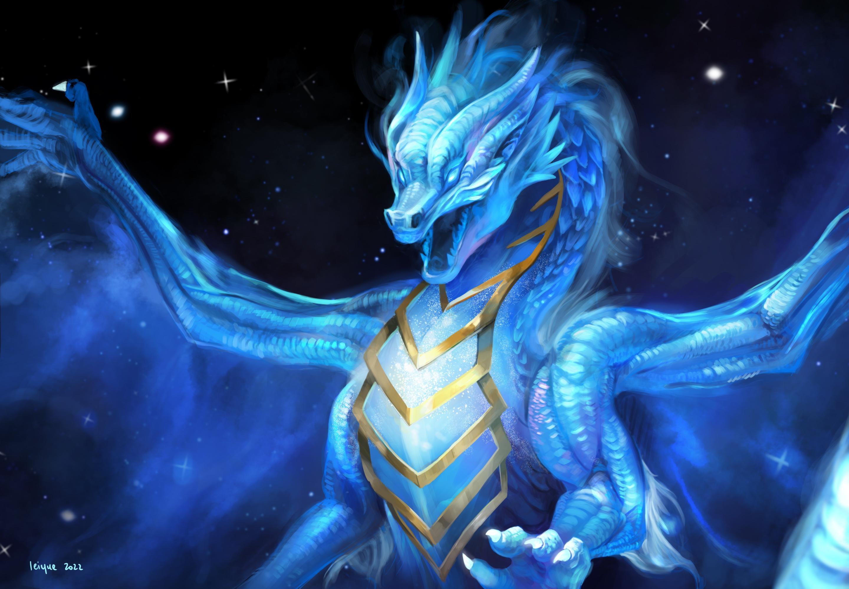 Cosmic Dragon By Leiyue Me R Imaginarydragons