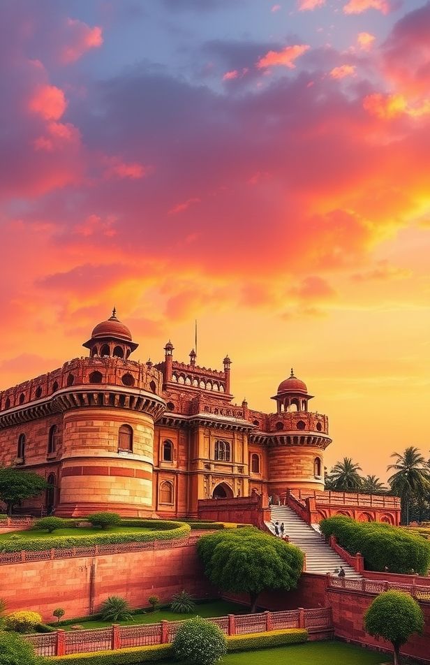 Red Fort Wallpaper