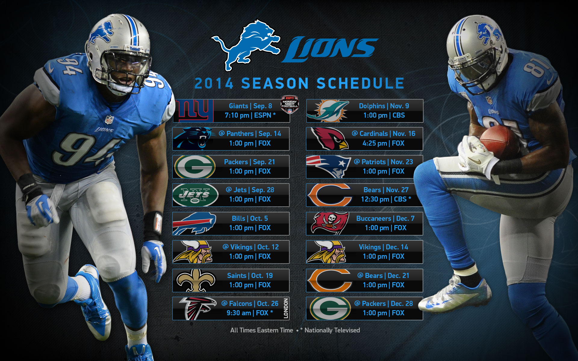 Detroit Lions Lions Wallpaper