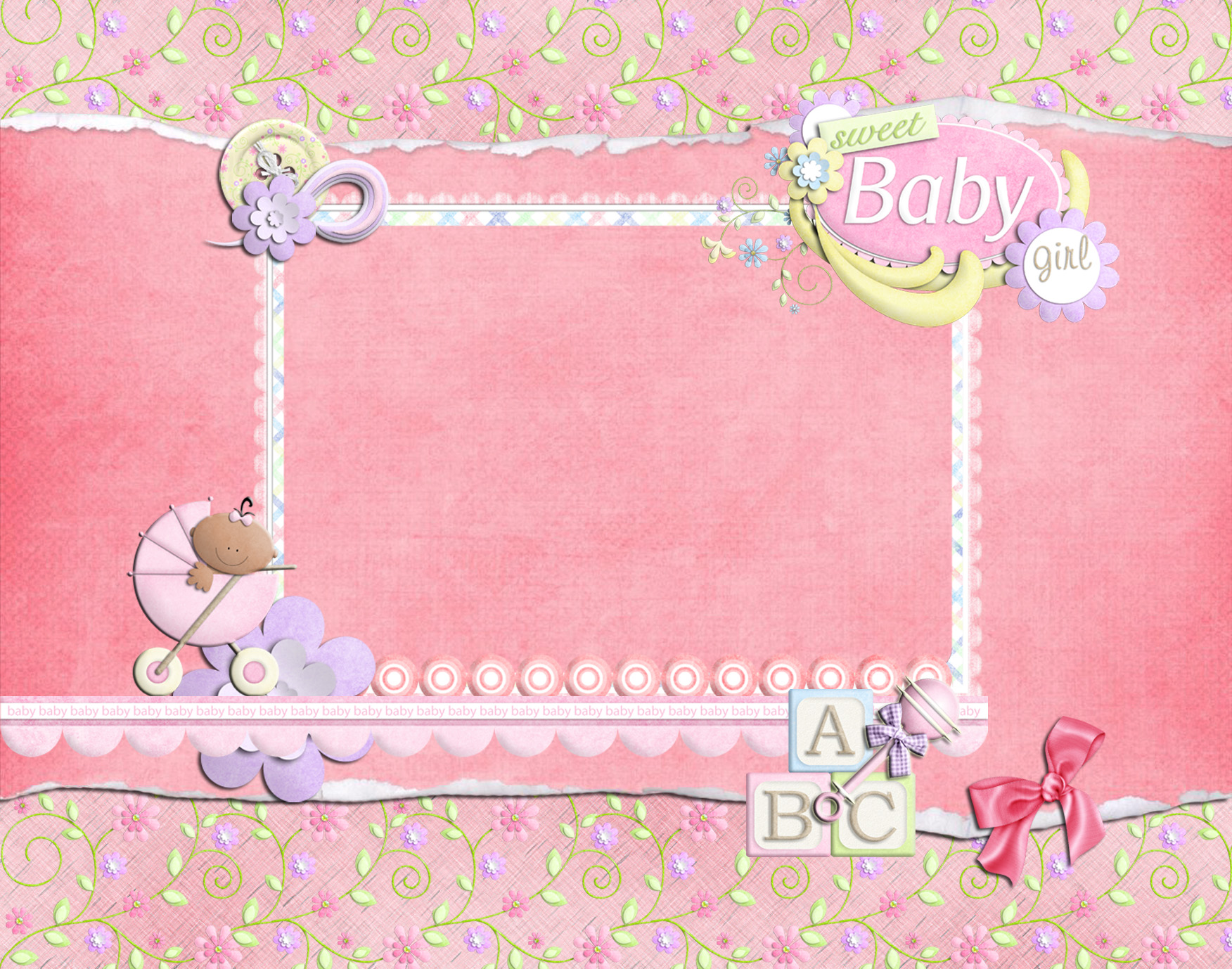 Pics Photos   Baby Pink Background Wallpaper