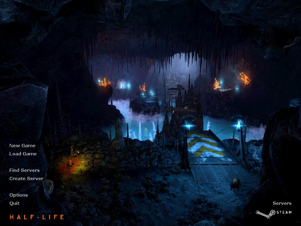 Black Mesa Xen Background Half Life Gui Mods