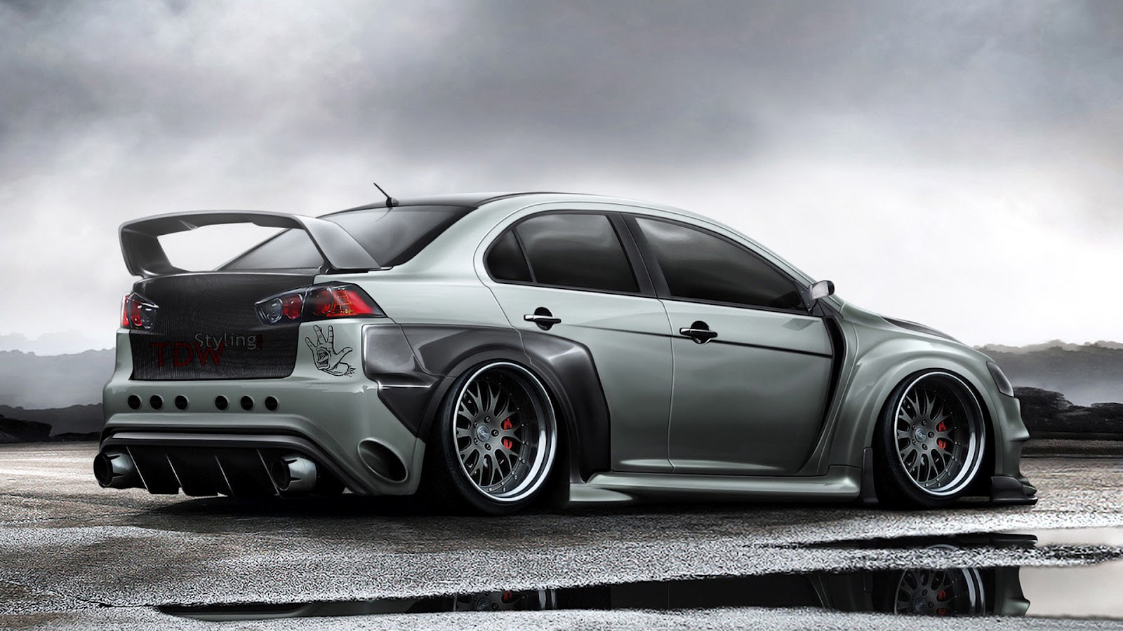 Mitsubishi Evo X Wallpaper HD Jessica Alba iPhone