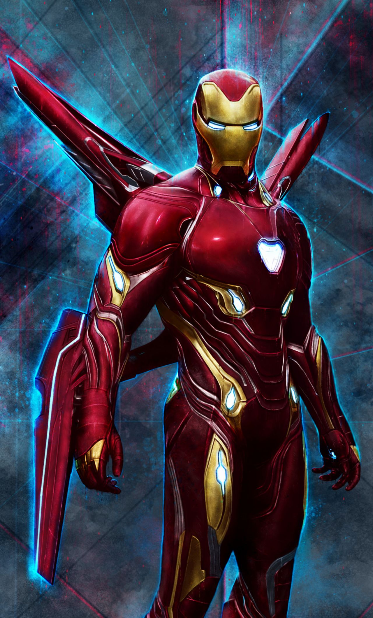 Iron Man Bleeding Edge Armor iPhone HD 4k Wallpaper