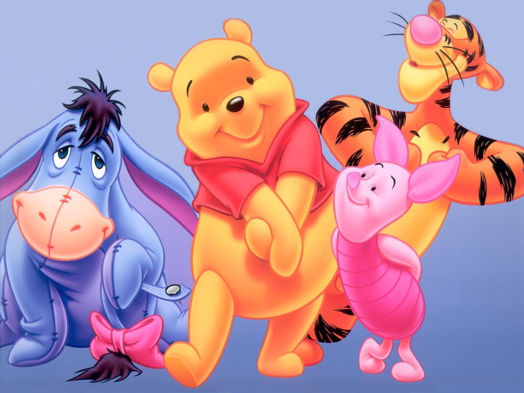 Free download Walt Disney Winnie The Pooh Bear Characters Wallpaper  [1024x768] for your Desktop, Mobile & Tablet | Explore 47+ Cute Cartoon  Character Wallpaper | Cute Cartoon Wallpaper, Cute Cartoon Wallpapers, Cute  Cartoon Backgrounds